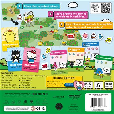 European Player Network Hello Kitty Day at the Park Deluxe Edition - EN | Makochan