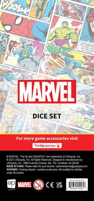 European Player Network Marvel Avengers Dice Set - EN | Makochan