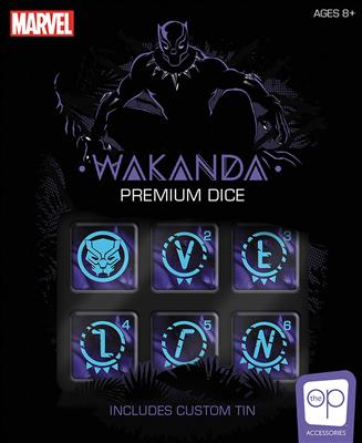 European Player Network Marvel Black Panter Premium Dice Set - EN | Makochan
