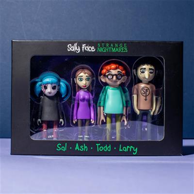 European Player Network Sally Face Strange Nightmares 4 Figure Pack - EN | Makochan