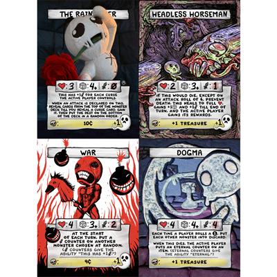 European Player Network The Binding Of Isaac Four Souls Alt Art Booster - EN | Makochan