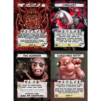 European Player Network The Binding Of Isaac Four Souls Alt Art Booster - EN | Makochan