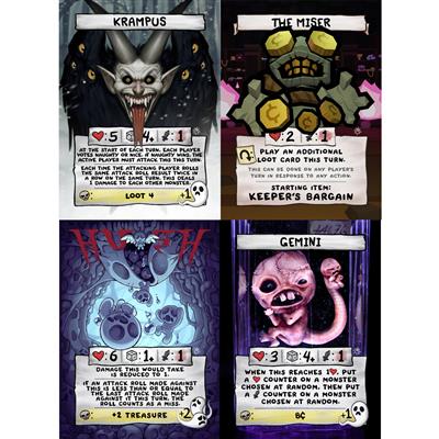 European Player Network The Binding Of Isaac Four Souls Alt Art Booster - EN | Makochan
