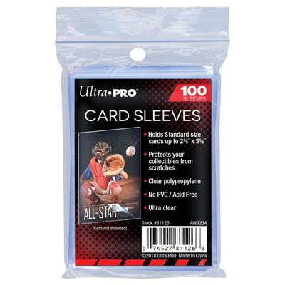 Ultra Pro UP - Standard Sleeves - Regular Soft Card (100 Sleeves) | Makochan