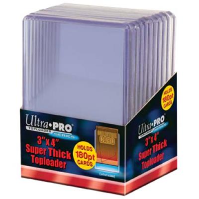 Ultra Pro UP - Toploader - 3" x 4" Super Thick 180PT (10 pieces) | Makochan