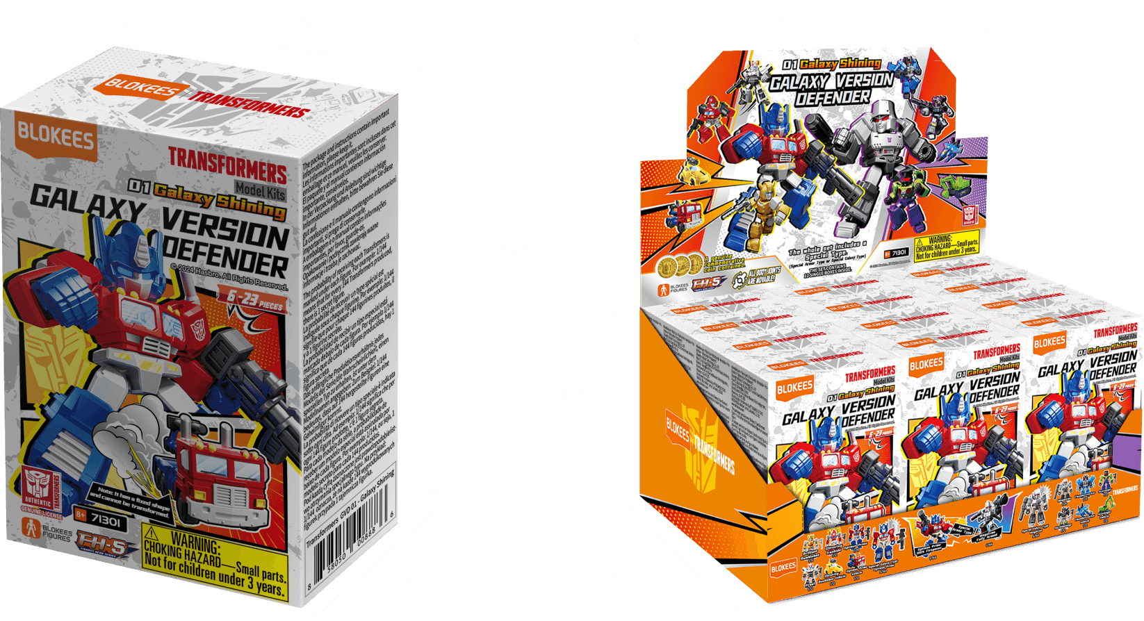 Blokees Transformers Defender Version 01 Shattered Alliance - Blokees - Makochan - Belgium - Europe
