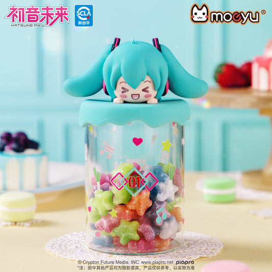 Moeyu Hatsune Miku Squinty Eyes Series Candy Jar