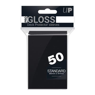 Ultra Pro UP - Standard Sleeves - Black (50 Sleeves) | Makochan