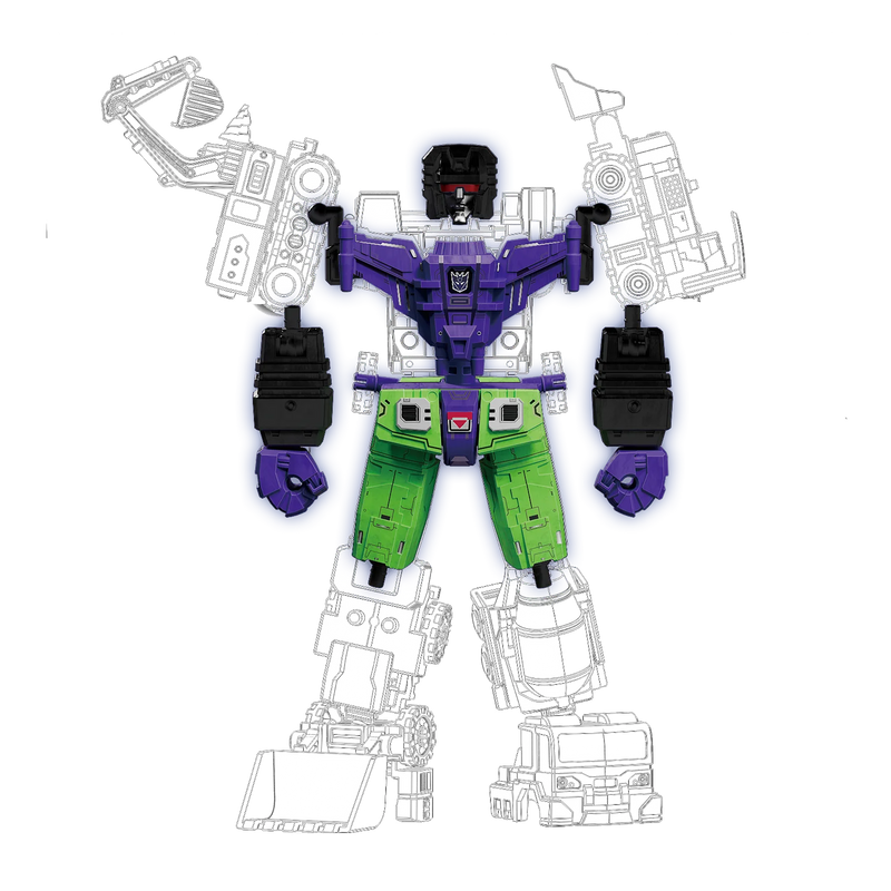 Transformers Defender Version Devastator Kits Combining Accessory (Pre-Order) - Blokees - Makochan - Belgium - Europe
