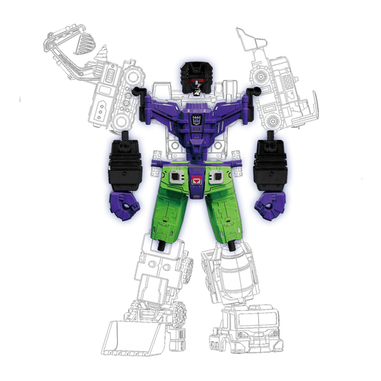 Transformers Defender Version Devastator Kits Combining Accessory (Pre-Order) - Blokees - Makochan - Belgium - Europe