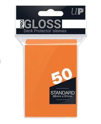 Ultra Pro UP - Standard Sleeves - Orange (50 Sleeves) | Makochan