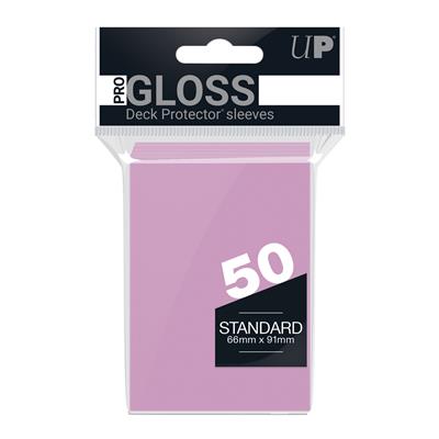 Ultra Pro UP - Standard Sleeves - Pink (50 Sleeves) | Makochan