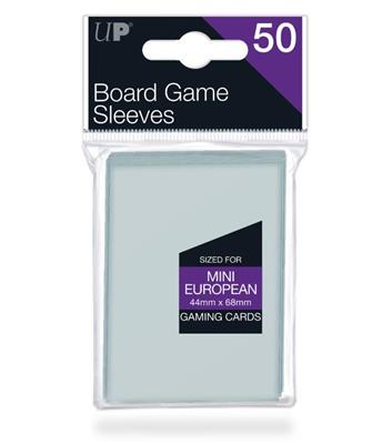 Ultra Pro UP - Board Game Sleeves - Euro Mini Size 44x68mm (50 Sleeves) | Makochan