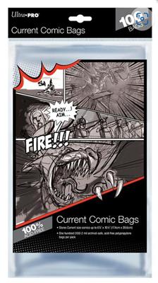 Ultra Pro UP - Comic Bags - Current Size (100 Bags) | Makochan