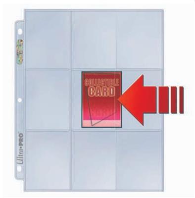 Ultra Pro UP - Side Load 9-Pocket Pages - Clear (100 Pages) | Makochan