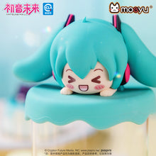 Load image into Gallery viewer, Moeyu Hatsune Miku Squinty Eyes Series Candy Jar
