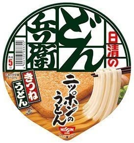 Nissin Donvei Udon with Deep-fried Tofu Large portion expired - Nissen - Makochan - Belgium - Europe