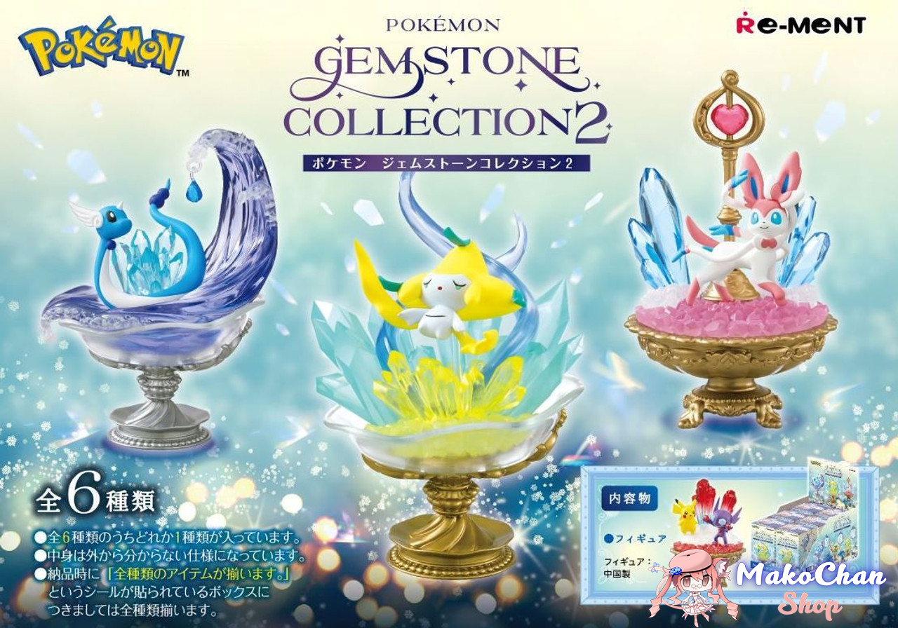 Re-ment: Pokemon: Gemstone Collection 2 - Re-ment - Makochan - Belgium - Europe