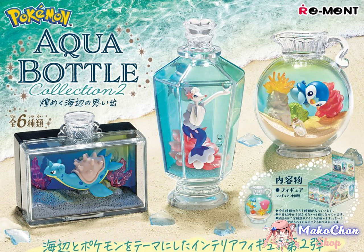 Re-ment: AQUA BOTTLE Collection 2 Memories on the Shiny Shore USA - Re-ment - Makochan - Belgium - Europe