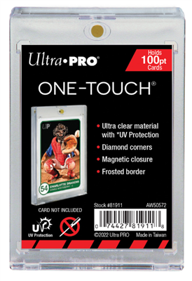 Ultra Pro UP - Specialty Holder - UV One Touch Magnetic Holder 100PT | Makochan