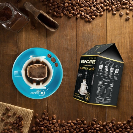 DAPCOFFEE- Drip Bag Coffee (10 Bags, 12g Each) - DAPCOFFEE - Makochan - Belgium - Europe