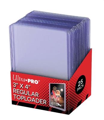Ultra Pro UP - Toploader - 3" x 4" Clear Regular (25 pieces) | Makochan