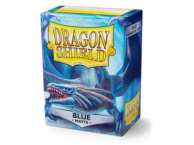Arcane Tinmen Dragon Shield Standard Sleeves - Matte Blue (100 Sleeves) | Makochan