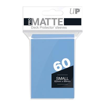 Ultra Pro UP - Small Sleeves - Pro-Matte - Light Blue (60 Sleeves) | Makochan