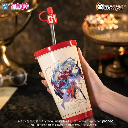 Moeyu Hatsune Miku Baroque Overture Series Straw Cup - product detail