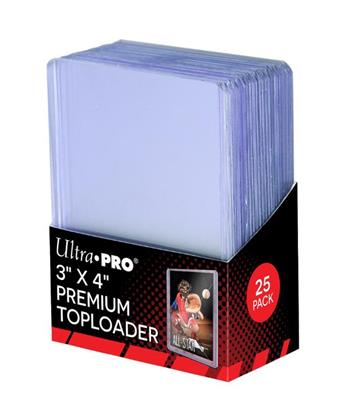 Ultra Pro UP - Toploader - 3" x 4" Super Clear Premium (25 pieces) | Makochan