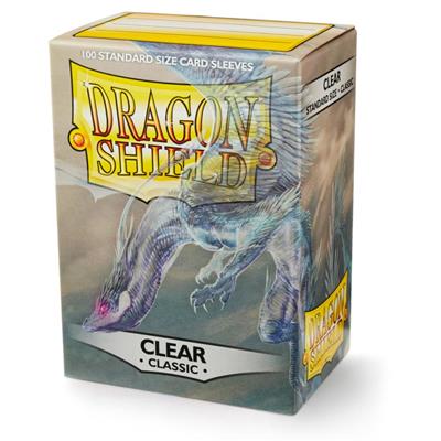 Arcane Tinmen Dragon Shield Standard Sleeves - Clear (100 Sleeves) | Makochan