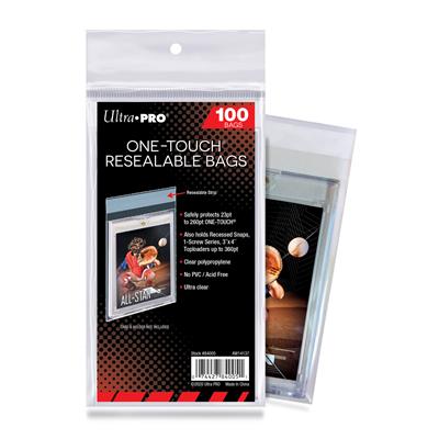 Ultra Pro UP - Standard Sleeves - One Touch Resealable Bags (100 Bags) | Makochan