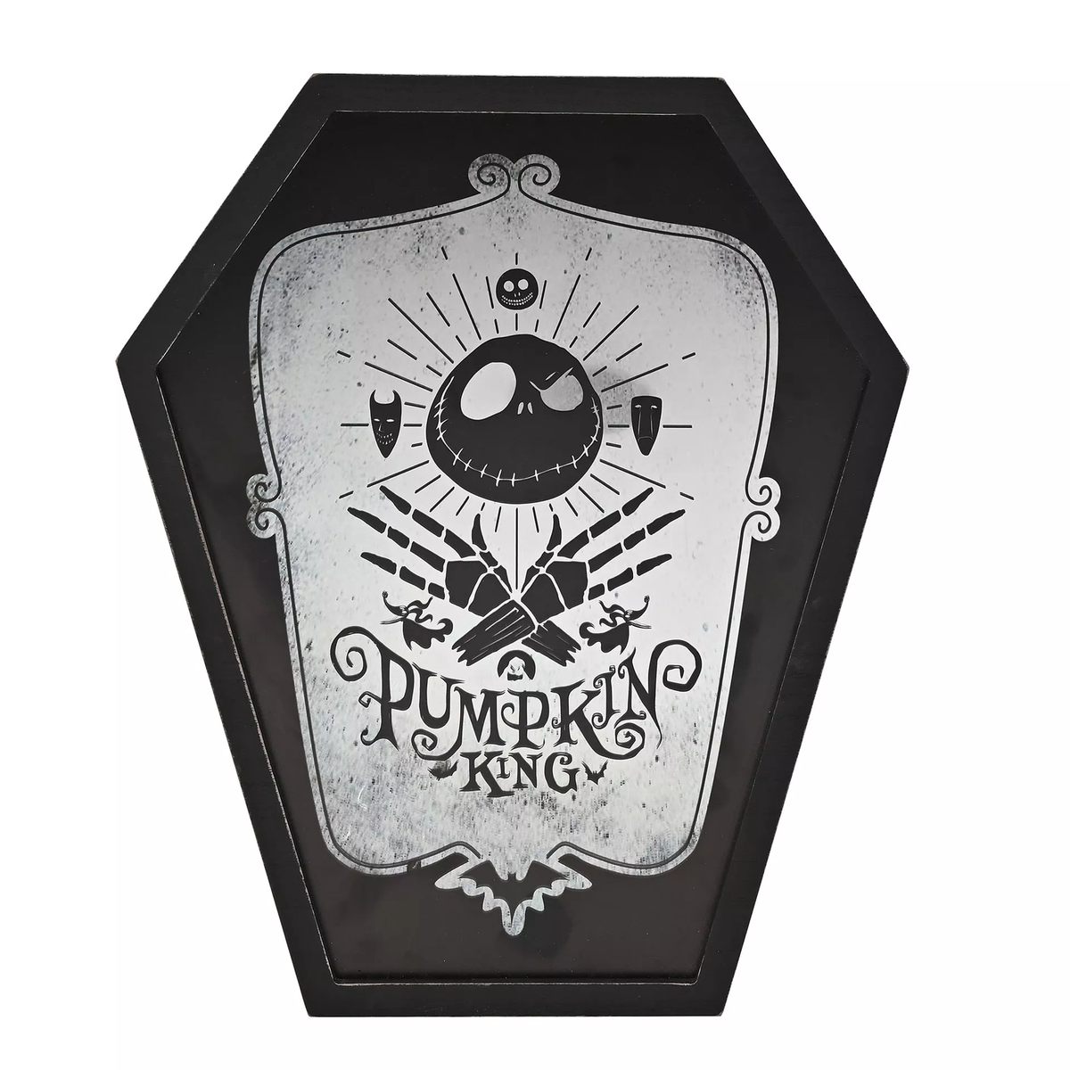 NIGHTMARE BEFORE XMAS - Pumpking King - Decorative Mirrored Plaque