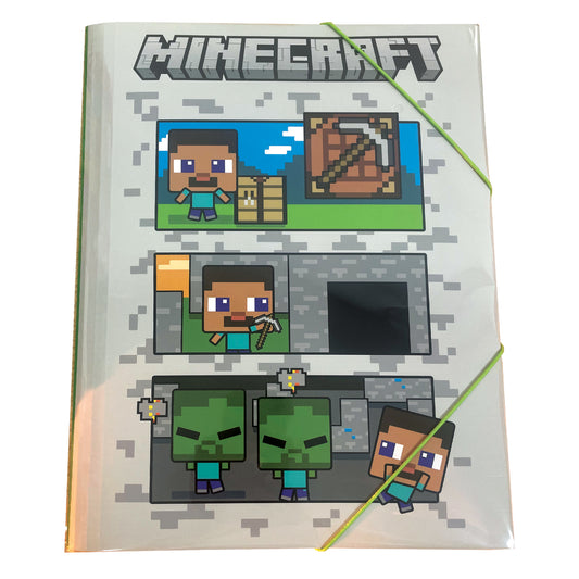 MINECRAFT - Elasto-folder A4