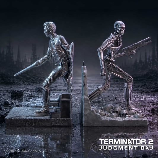 TERMINATOR - T-1000 vs T-800 - Bookend 18.5cm