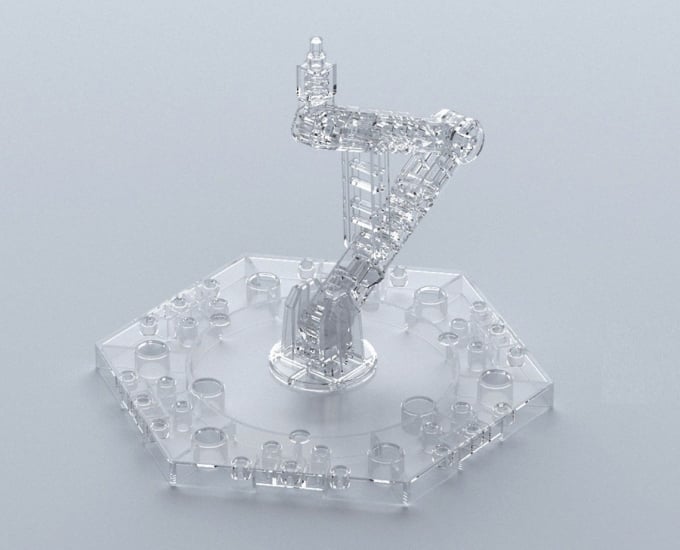 GUNDAM - Model Kit - ACTION BASE 5 CLEAR