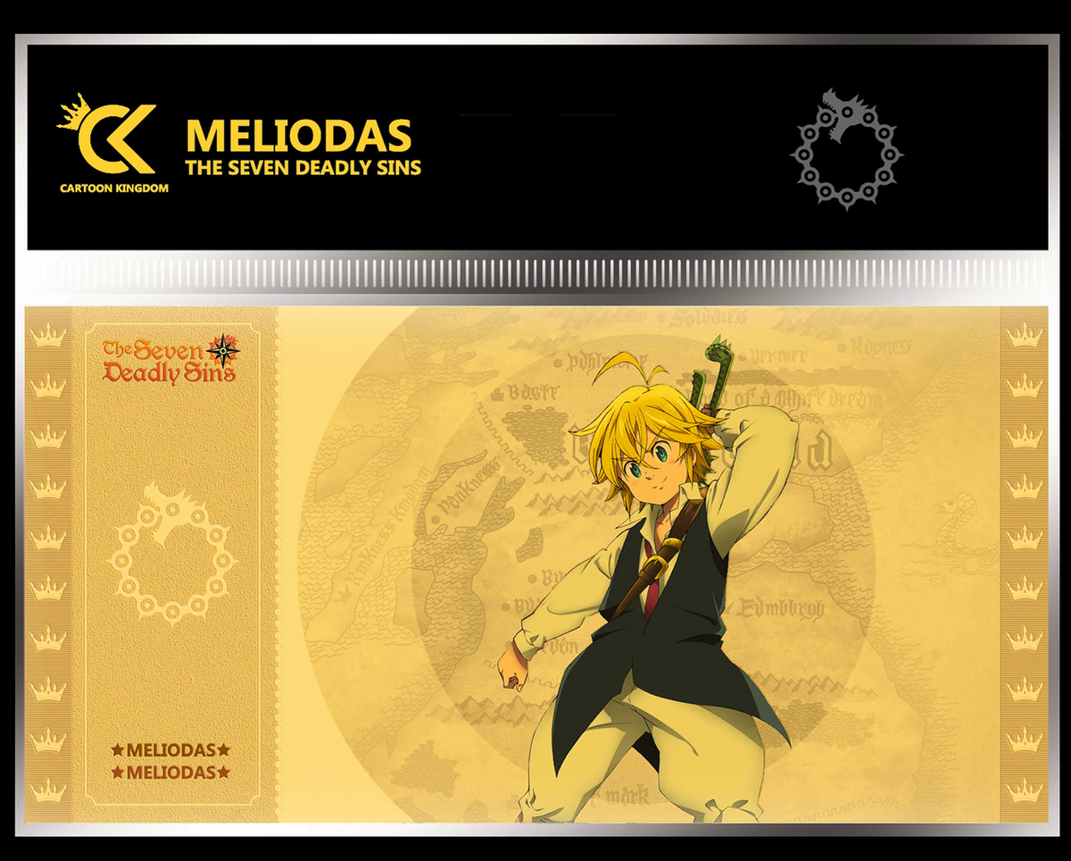 Seven Deadly Sins – Meliodas – Golden Ticket