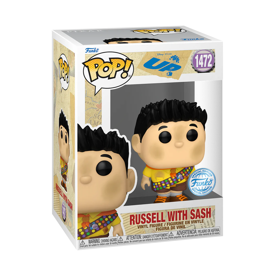 UP - POP Disney N°1472 - Russel with Sash
