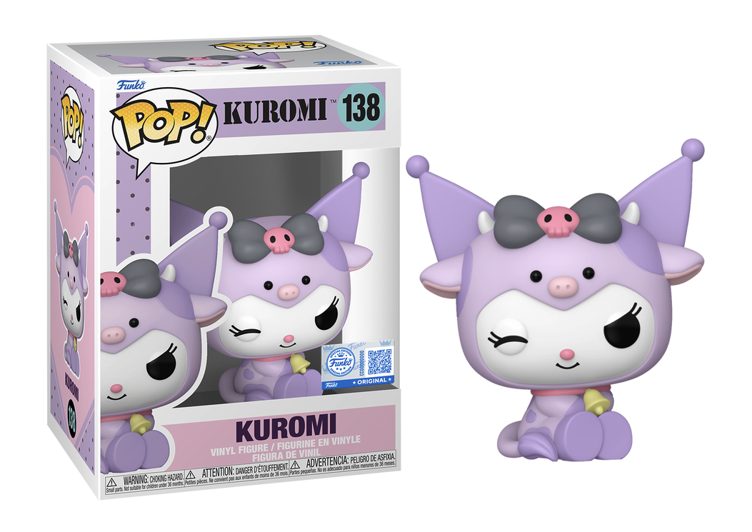 HELLO KITTY - POP Sanrio N° 138 - Kuromi in cow cosplay
