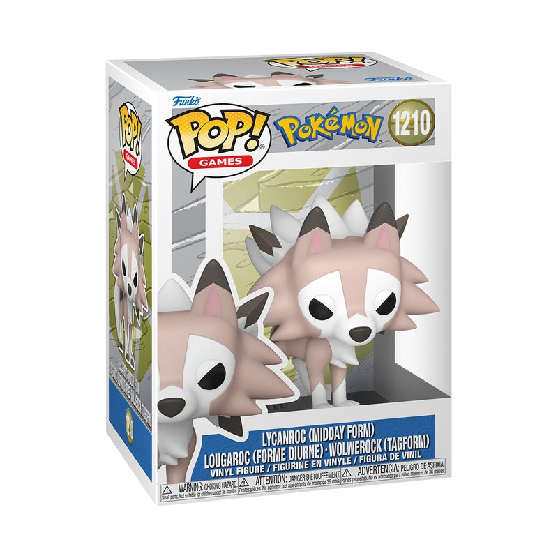 POKEMON - POP Games N° 1210 - Lycanroc (Midday Form)
