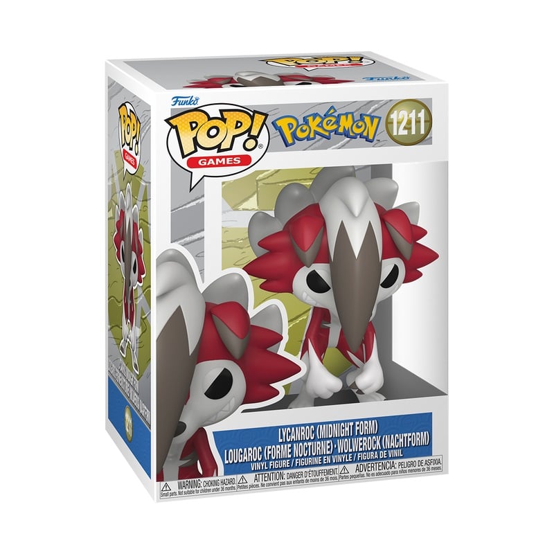 POKEMON - POP Games N° 1211 - Lycanroc (Midnight Form)