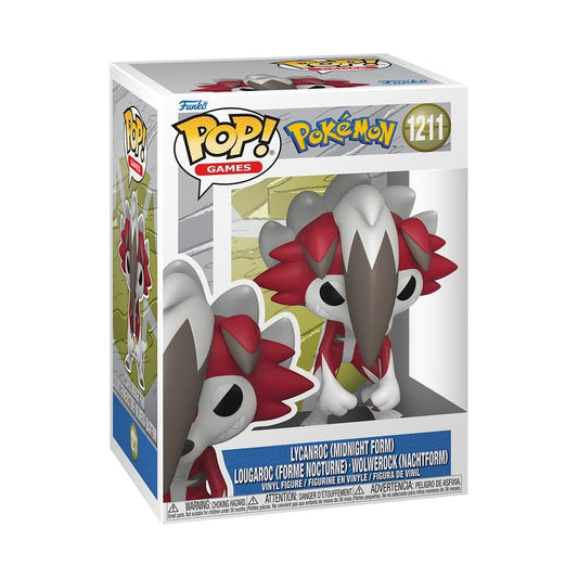 POKEMON - POP Games N° 1211 - Lycanroc (Midnight Form)