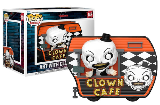 TERRIFIER - POP Ride Super DLX N° 149 - Café with Art