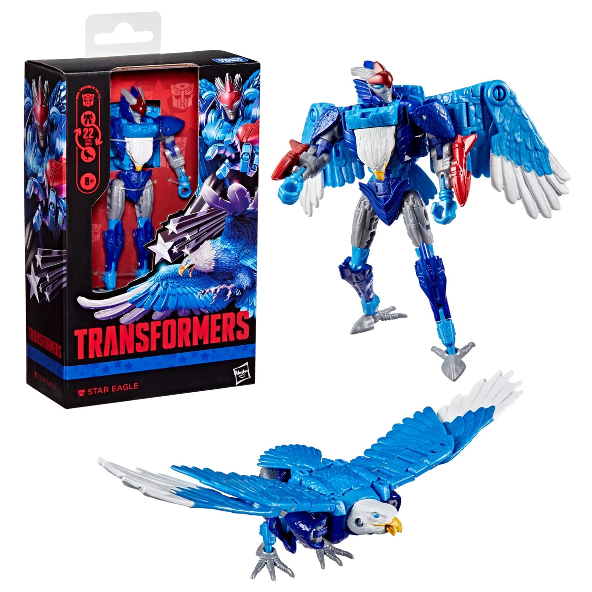 TRANSFORMERS - Star Eagle - Figure Deluxe Class 11cm