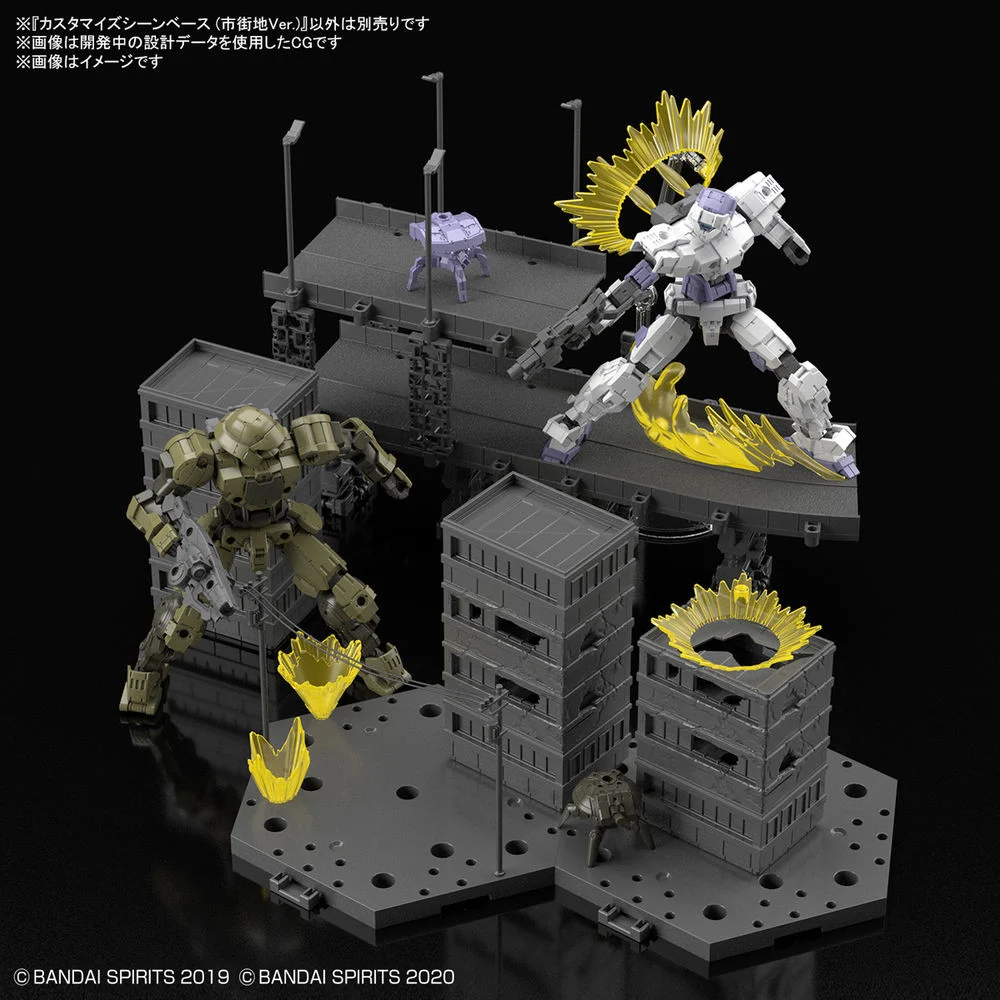 30MM - Customize Scene Base (City Area Ver.) - Model Kit