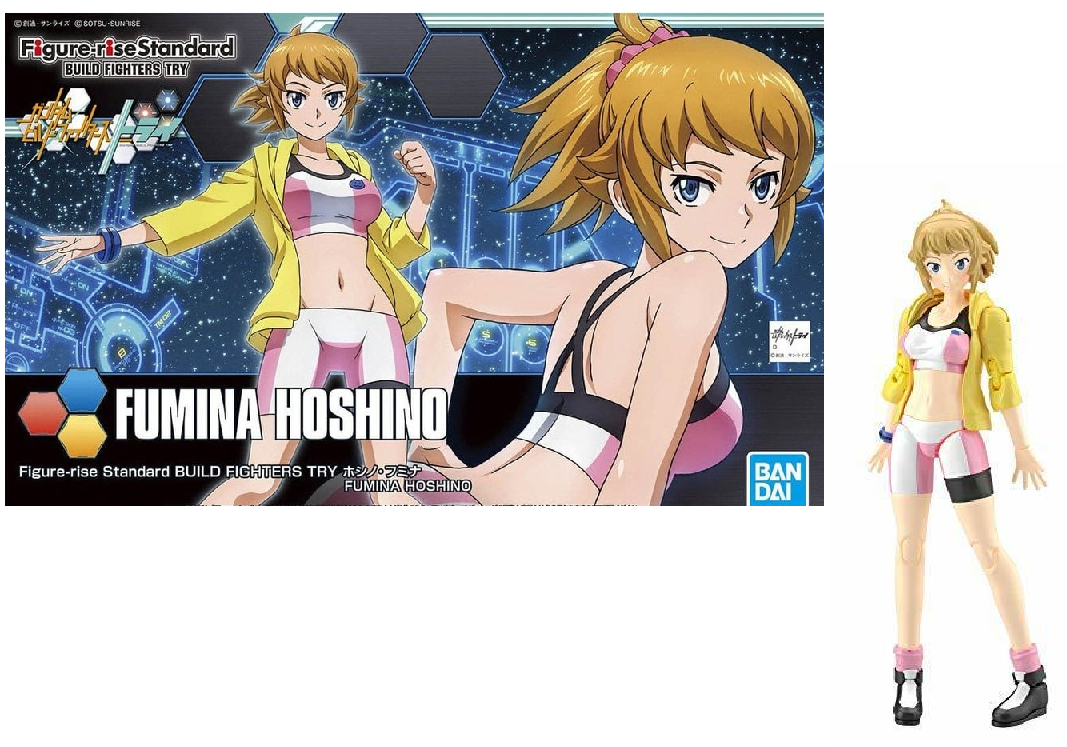 BUILD FIGHTERS - Figure-rise Fumina Hoshino - Model Kit