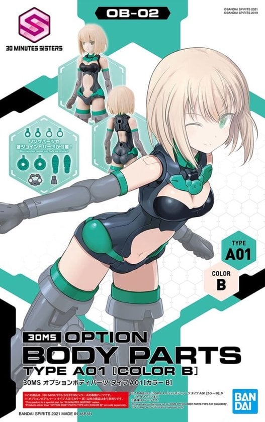 30MS - Option Body Parts Type A01 - Model Kit