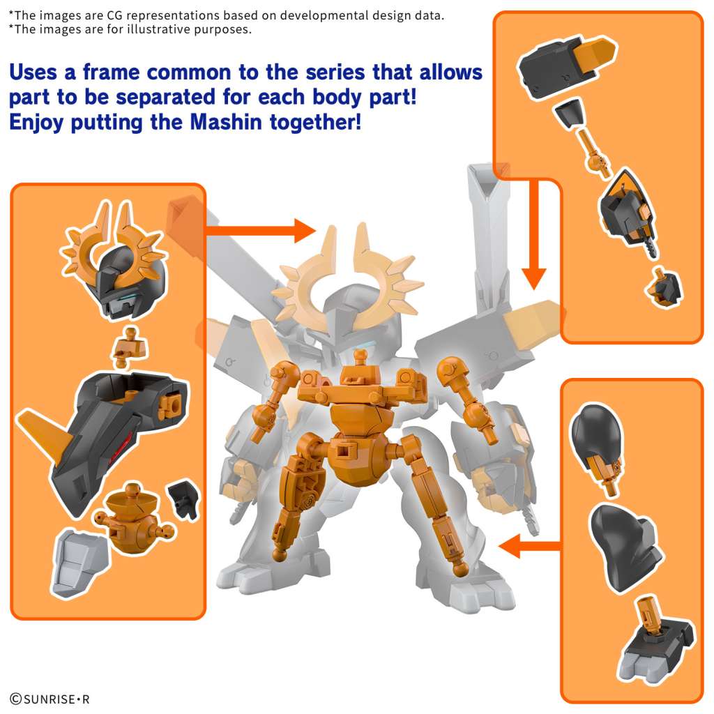 GUNDAM - JYUGOHMARU - Model Kit