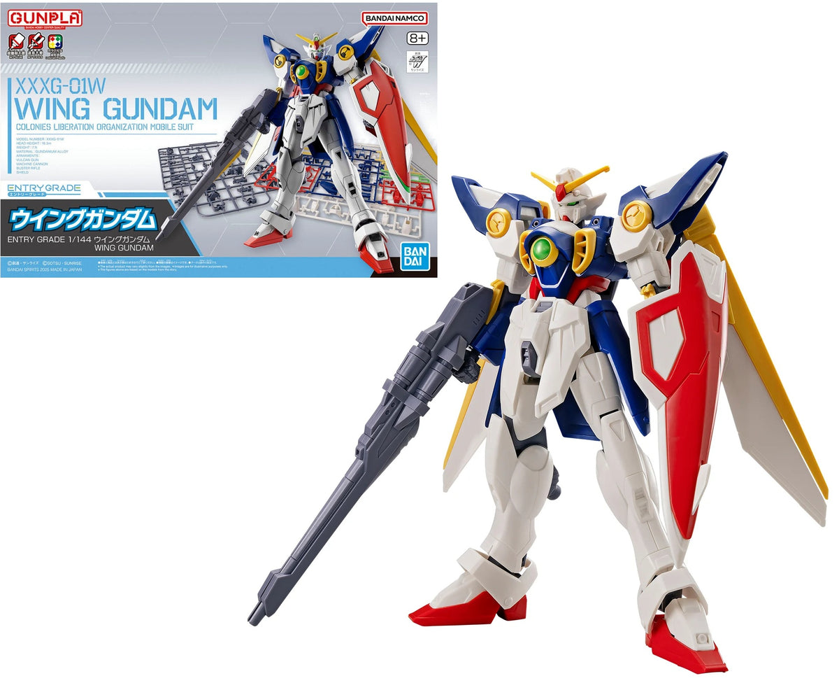 GUNDAM - Entry Grade 1/144 Wing Gundam - Model Kit