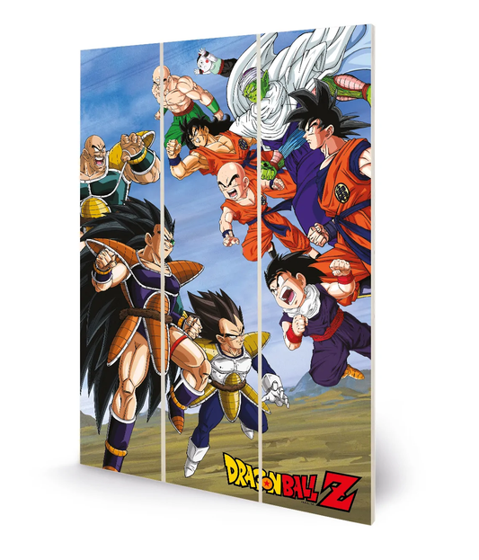 DRAGON BALL Z - Battle Clash - Wood Print 20x29.5cm